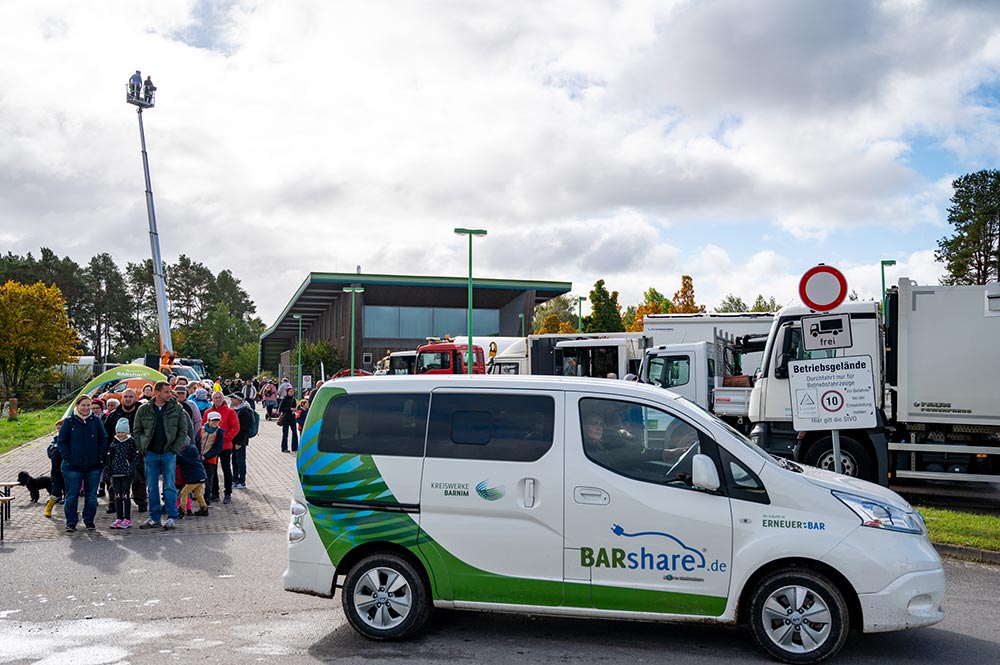 Barshare Shuttle Fahrt Los  © Torsten Stapel