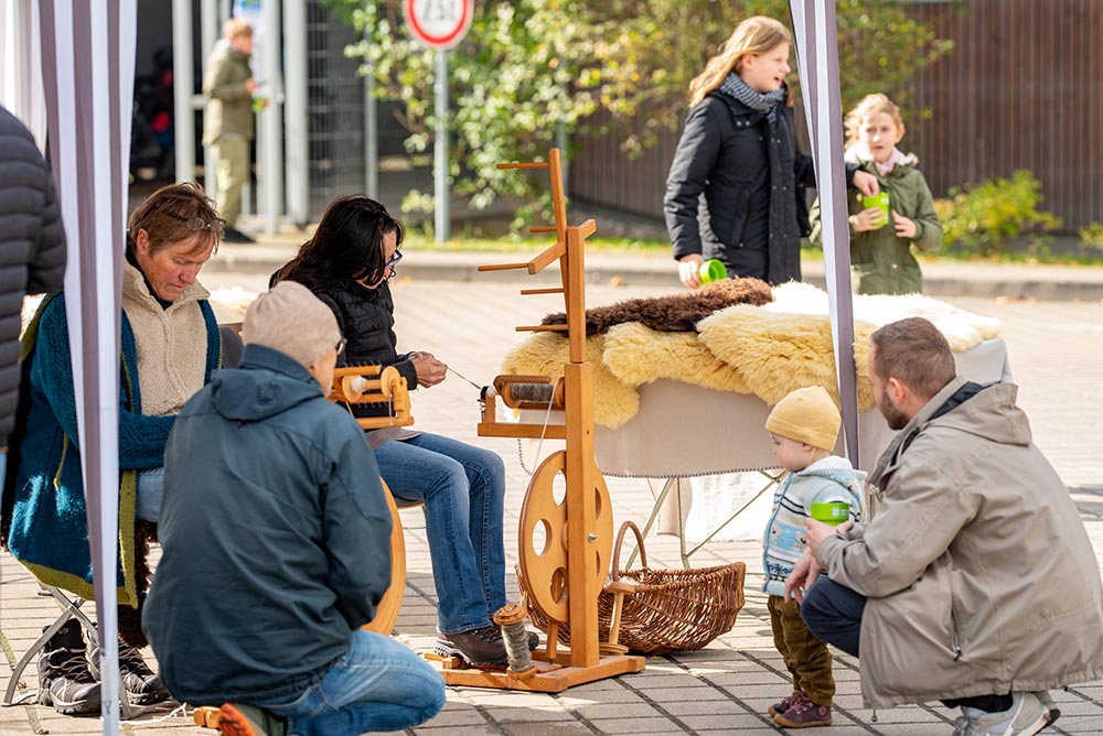 Carina Vogel Schaferstand Tag Der Offenen Tur  © Torsten Stapel