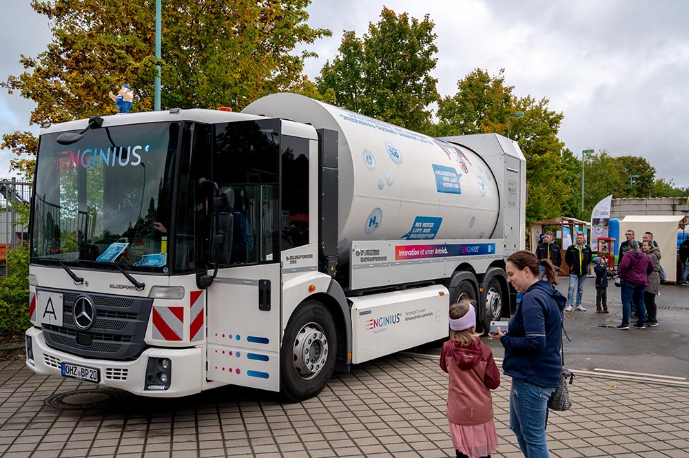 Wasserstoffabfallsammelfahrzeug  © Torsten Stapel