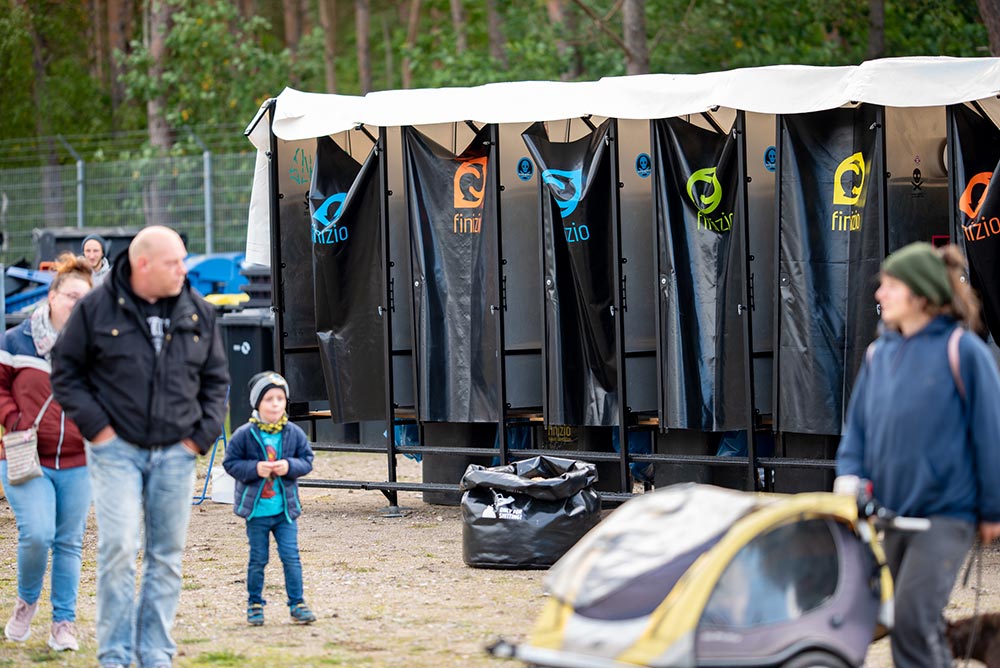Finizio Toiletten Auf Dem Tag Der Offenen Tur  © Torsten Stapel