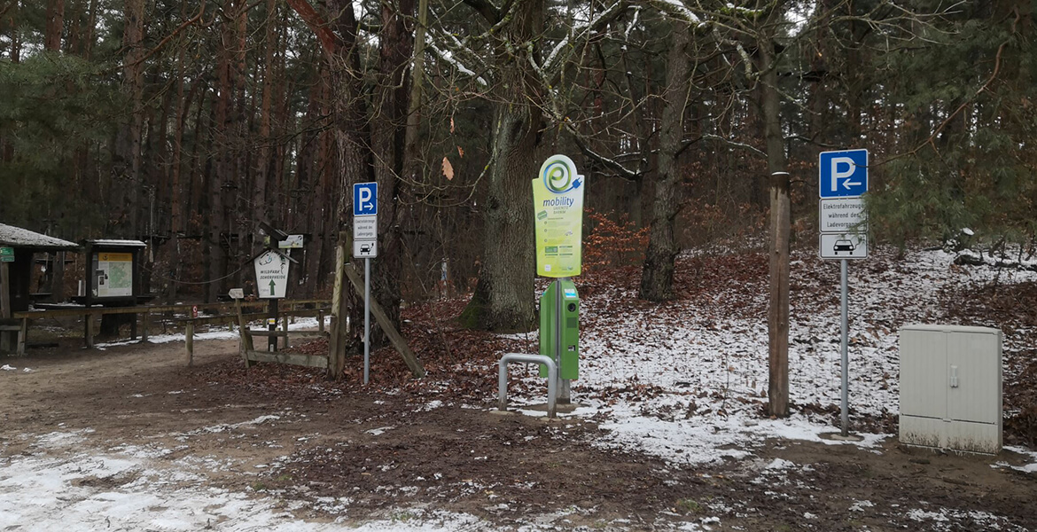 eMobility Ladestation am Wildpark Schorfheide