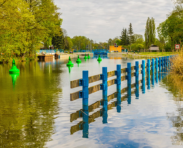 Einsatz auf Wasserstraßen